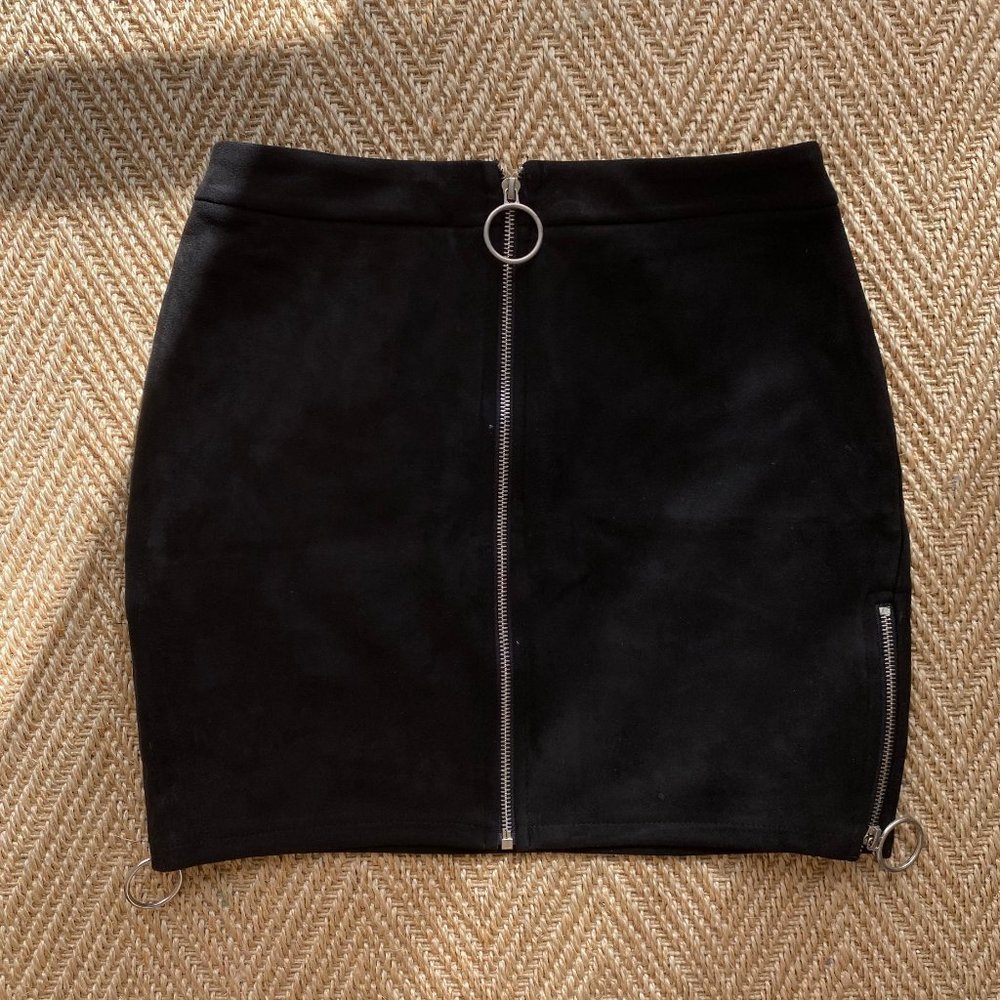 LF / Seek The Label Suede Mini Skirt